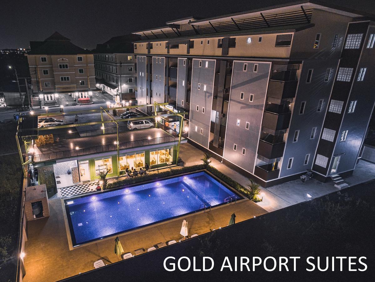 Gold Airport Suites Bangkok Exterior foto